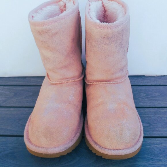 UGG - Pink boots size 5 - Picture 1 of 12